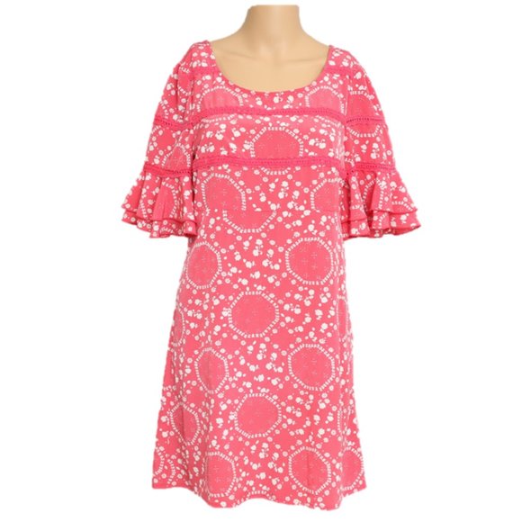 Free People Dresses & Skirts - NEW Free People Bell Sleeve Boho Shift Dress Sz 6